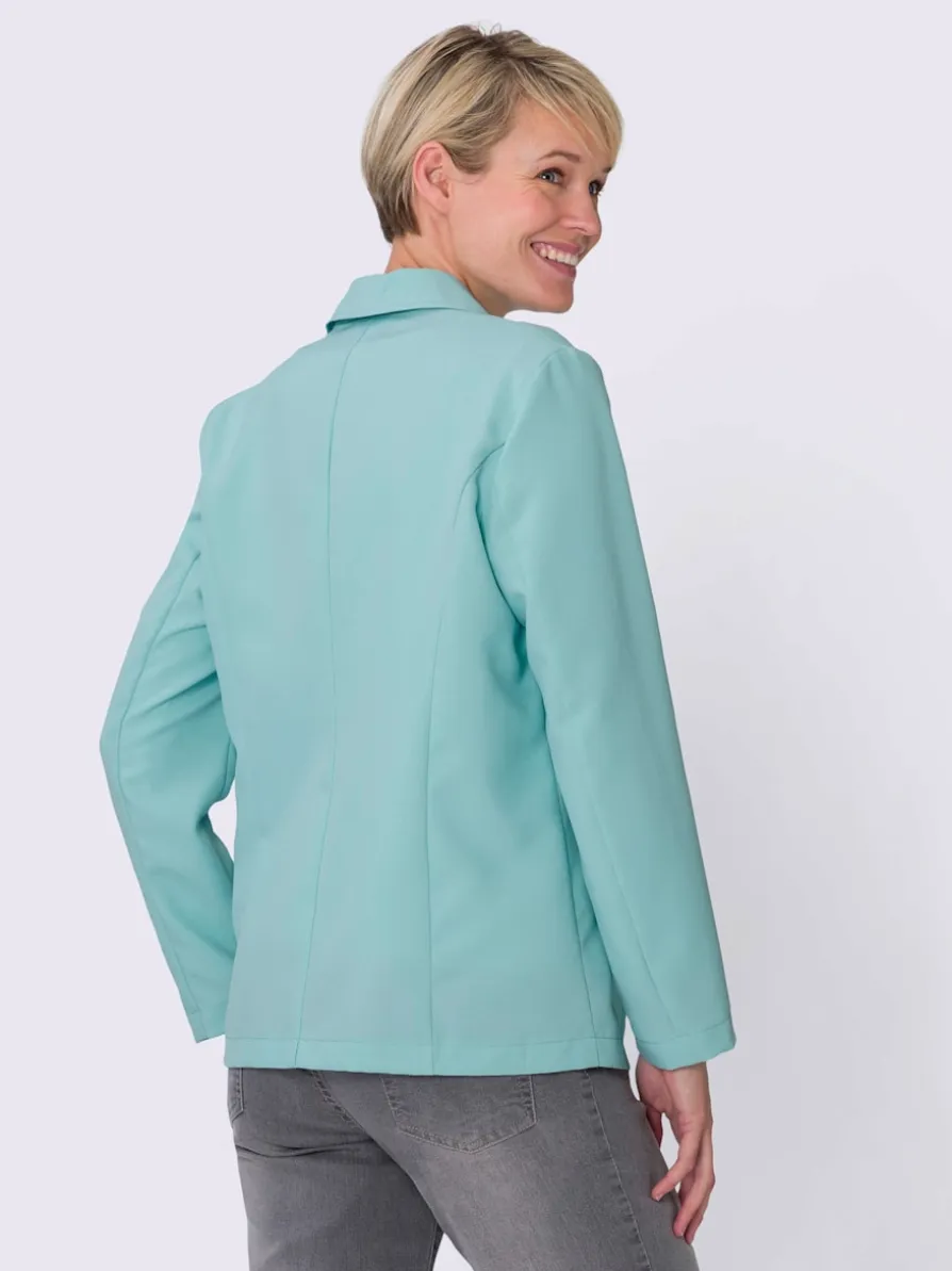 Blazer de costume femme col à revers coupe classique