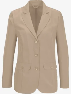 Blazer de costume femme col à revers coupe classique