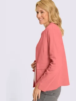 Blazer en jersey fente aux manches