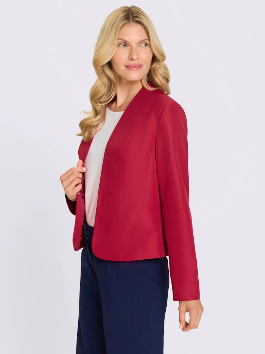 Blazer fermeture crochet discrète