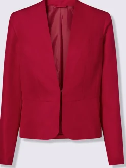 Blazer fermeture crochet discrète