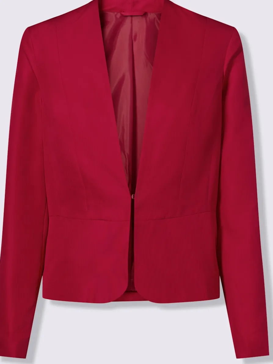 Blazer fermeture crochet discrète