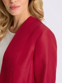 Blazer fermeture crochet discrète