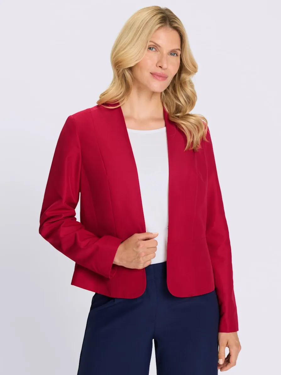 Blazer fermeture crochet discrète