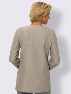 Blazer long coupe longue affinante