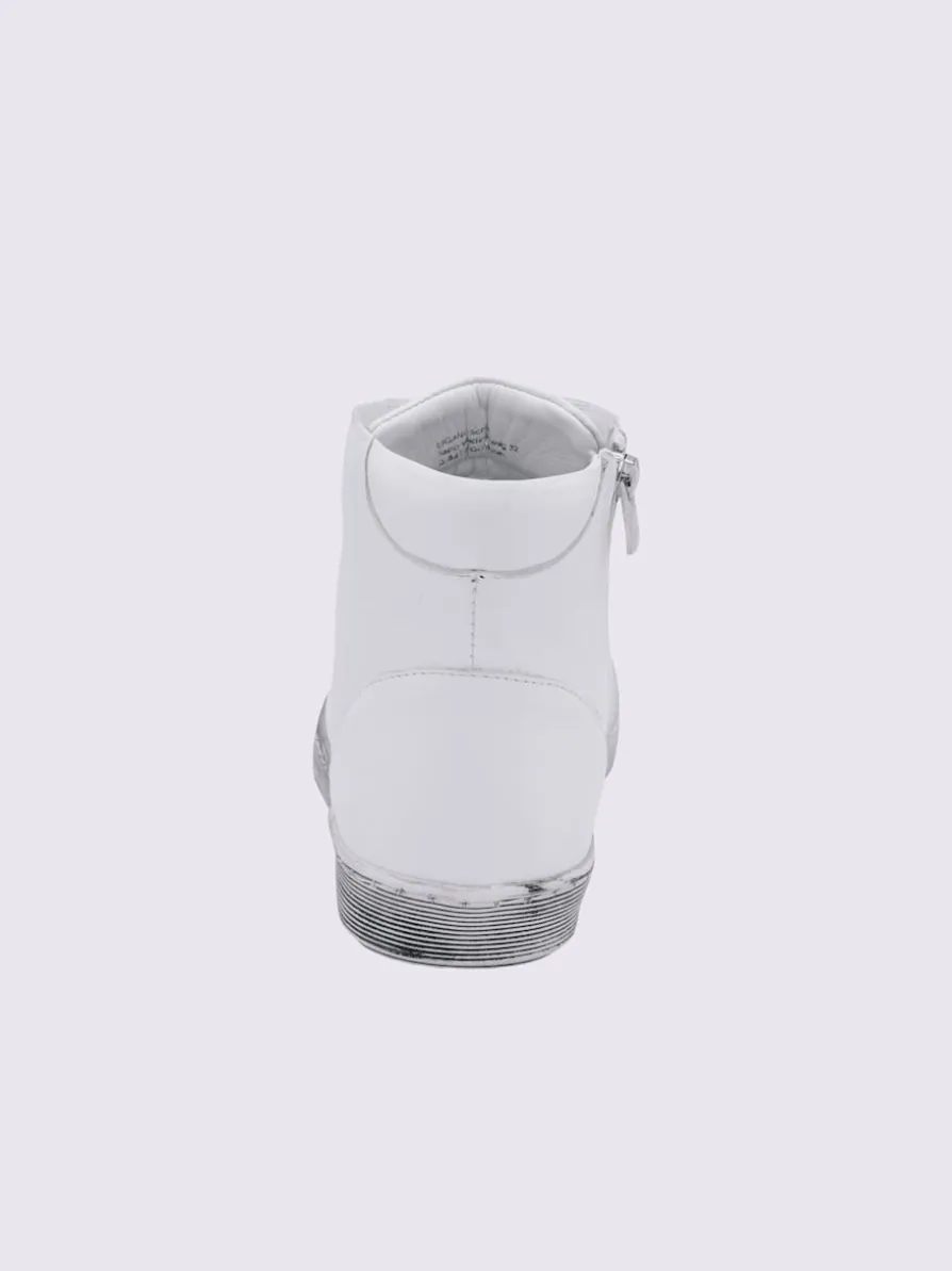 Bottine courte cuir nappa de vache