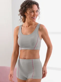 Bustier jersey fin