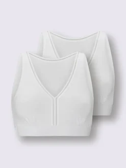 Bustier jersey fin