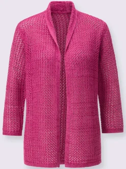 Cardigan fil avec paillettes incrustées