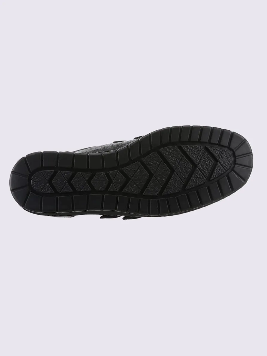 Chaussures à bandes auto-agrippantes largeur h*