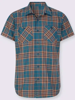 Chemise à manches courtes matière facile à entretenir