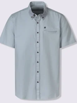Chemise à manches courtes poche poitrine pratique