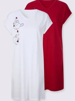 Chemises de nuit jersey fin