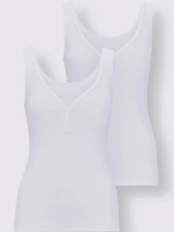 Chemise soutien-gorge côtes fines