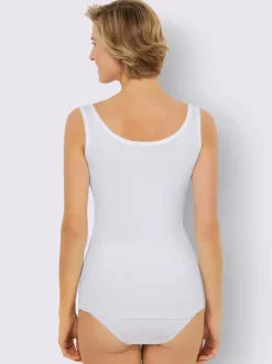 Chemise soutien-gorge côtes fines