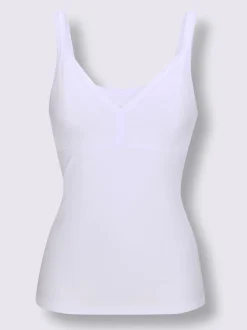 Chemise soutien-gorge côtes fines