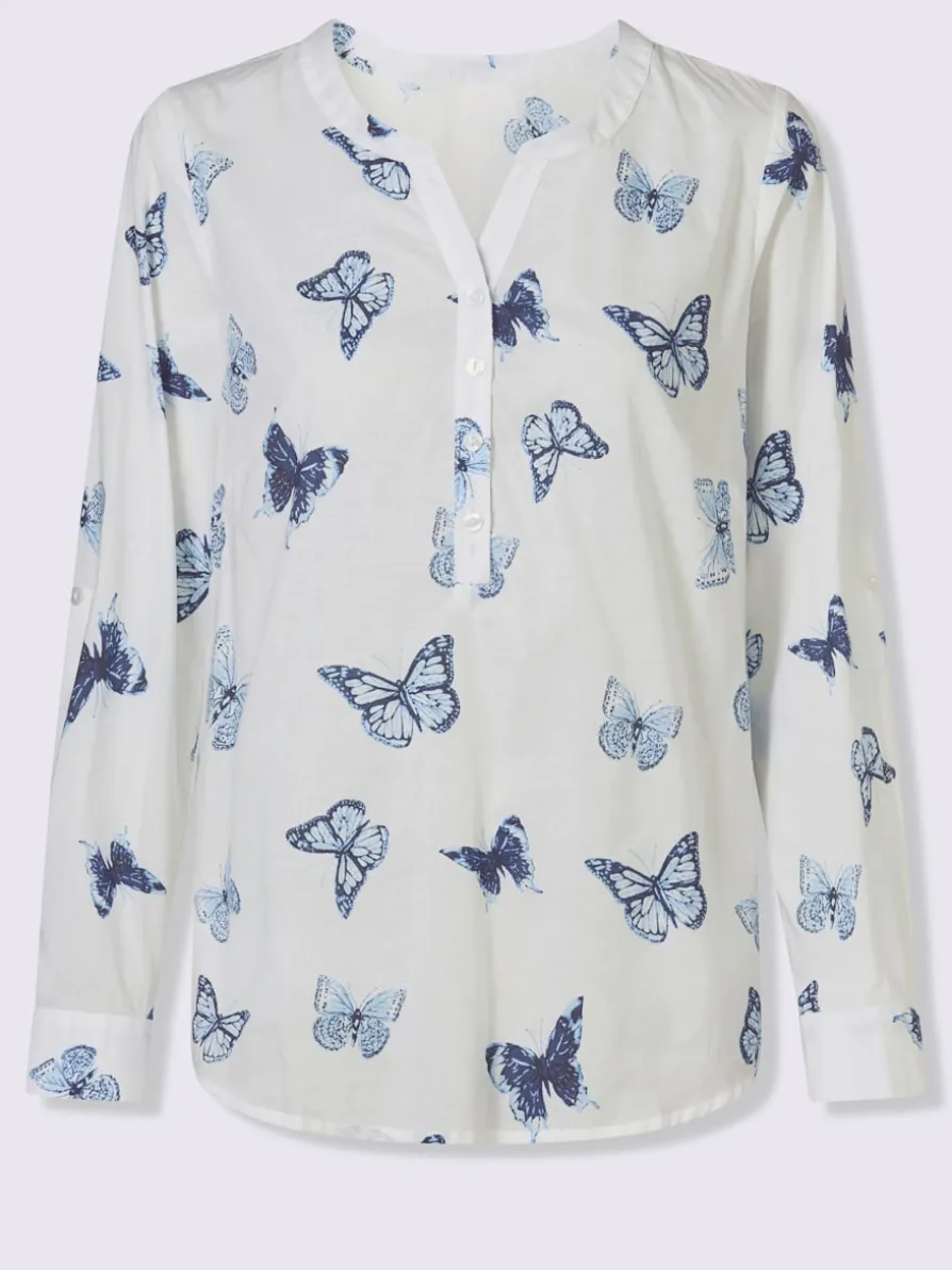 Chemisier en coton pur coton
