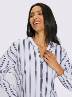 Chemisier long coupe longue tendance