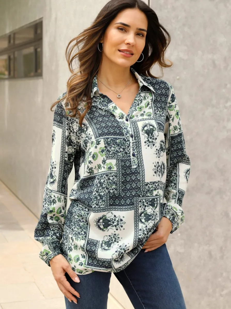 Chemisier long qualité tissée