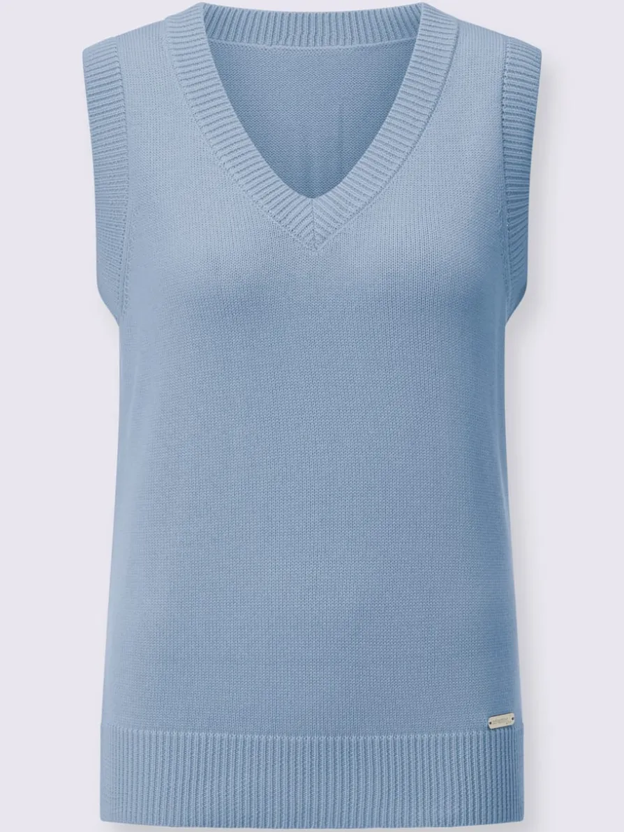 Débardeur en tricot 50% coton