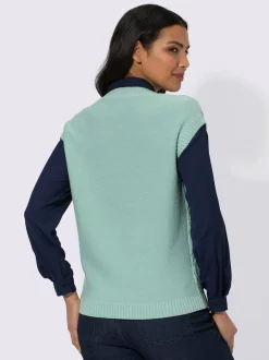 Débardeur en tricot pur coton