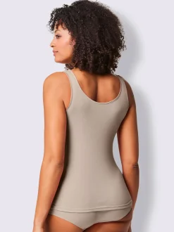 Débardeur femme moulant effet body