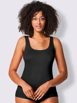 Débardeur femme moulant effet body