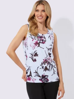 Débardeur motif féminin