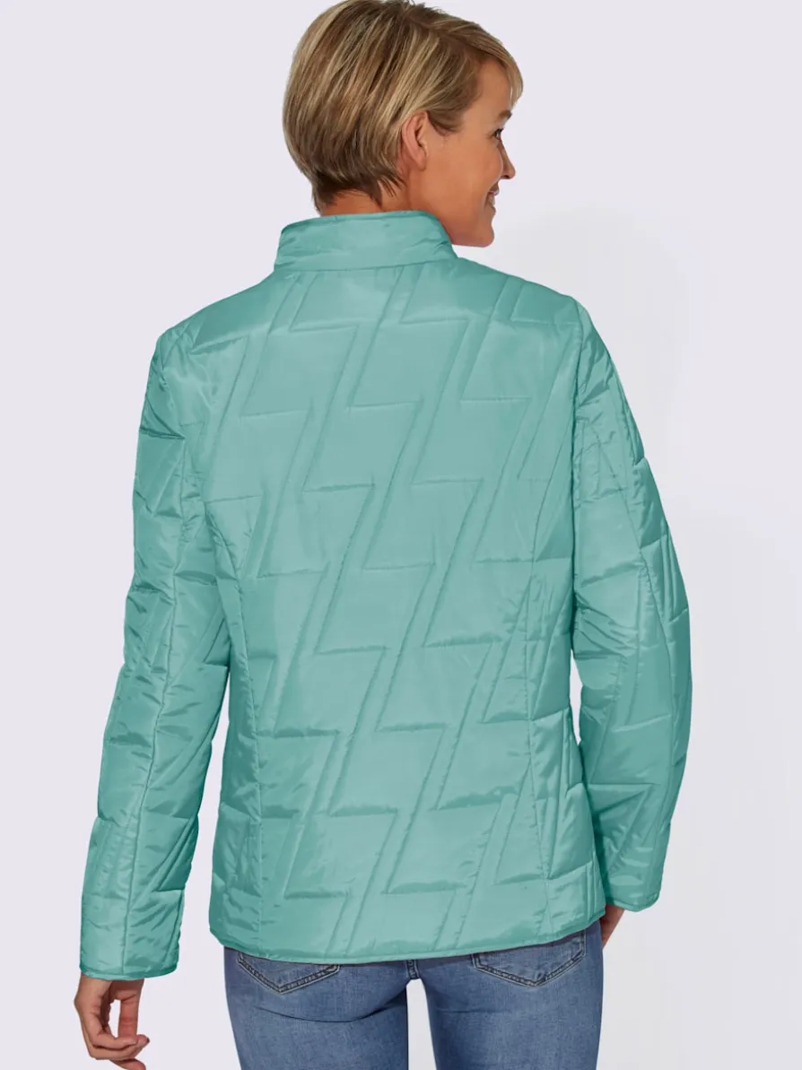 Doudoune coutures zig-zag