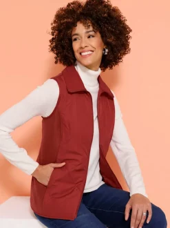 Gilet coutures princesse structurantes