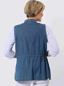 Gilet en jean 100% coton