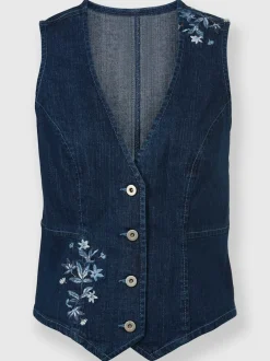 Gilet en jean 99% coton