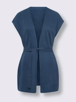 Gilet en tricot ceinture amovible