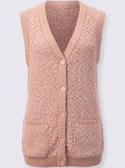 Gilet en tricot qualité tricotée douce