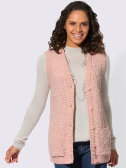 Gilet en tricot qualité tricotée douce