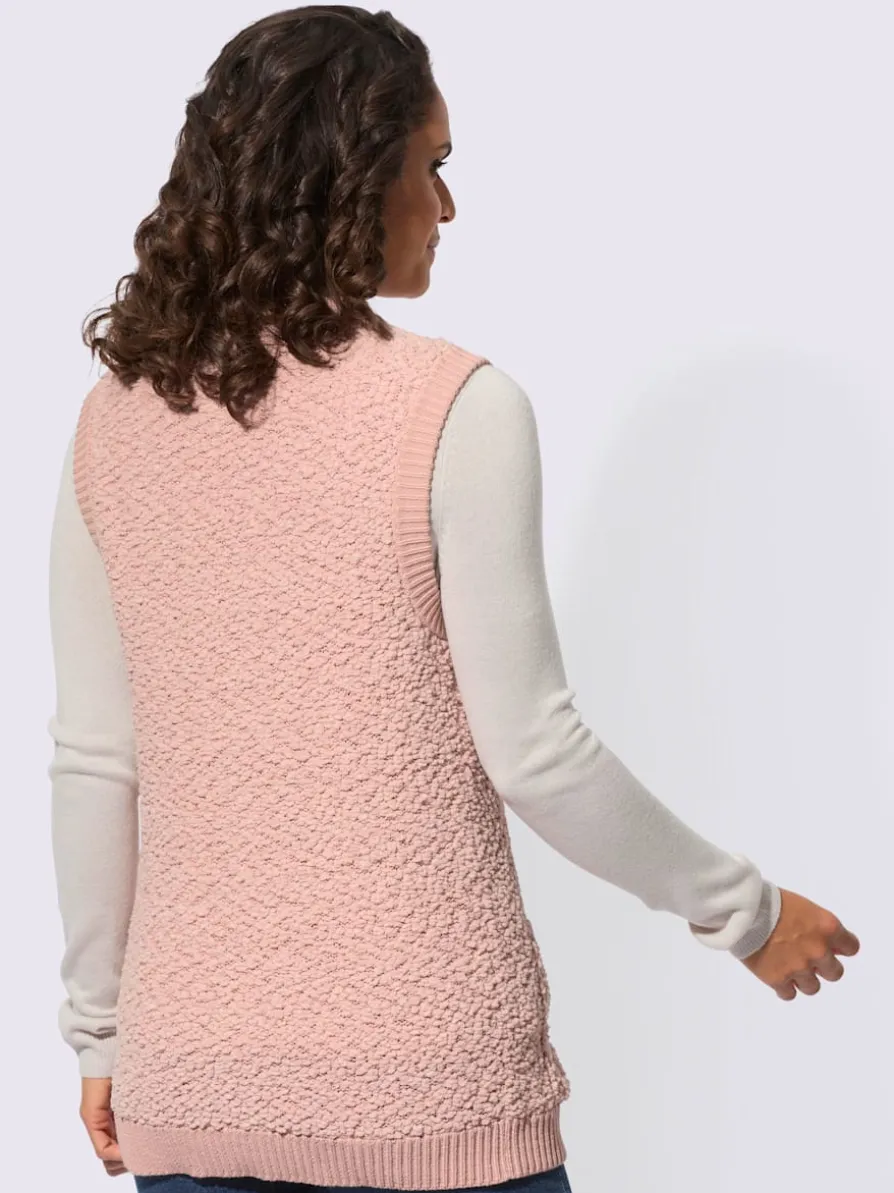 Gilet en tricot qualité tricotée douce