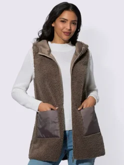 Gilet long coupe longue affinante
