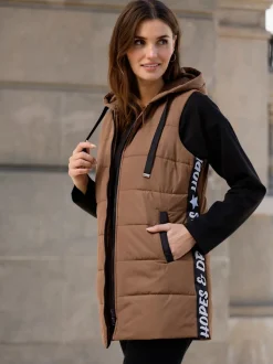 Gilet matelassé longueur tendance