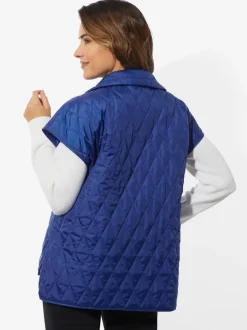 Gilet matelassé mancherons tendance