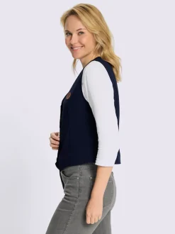 Gilet pinces taille