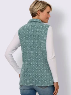 Gilet polaire coutures princesse