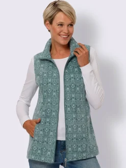 Gilet polaire coutures princesse