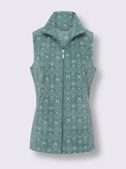 Gilet polaire coutures princesse