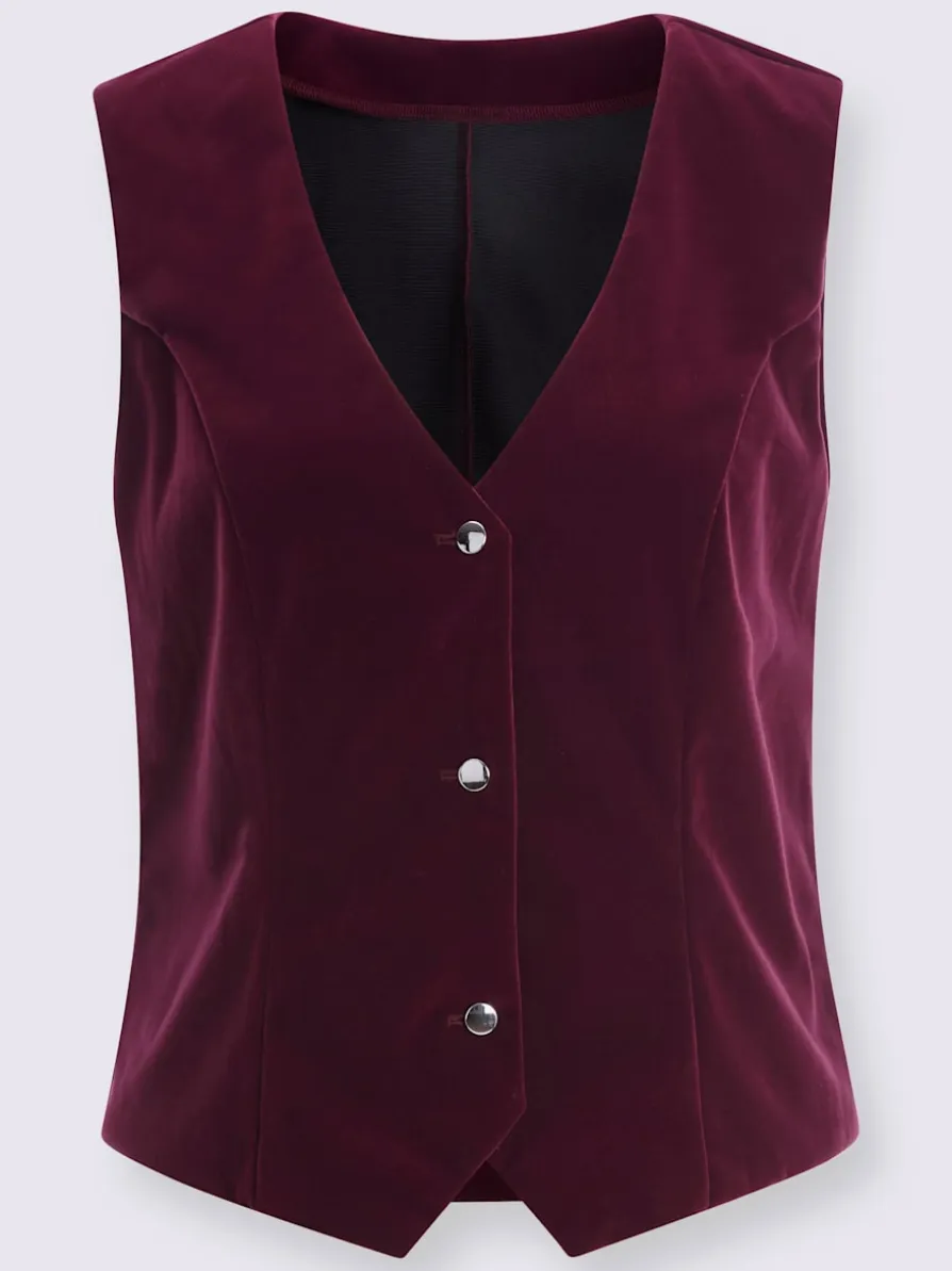 Gilet qualité velours douce