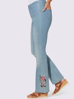 Jean bootcut denim doux