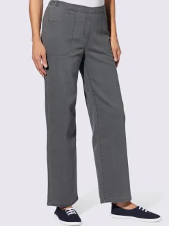 Jean ceinture élastique confortable