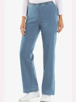 Jean ceinture élastique confortable