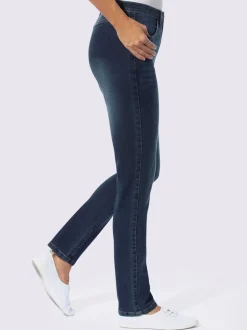Jean effet froissé tendance