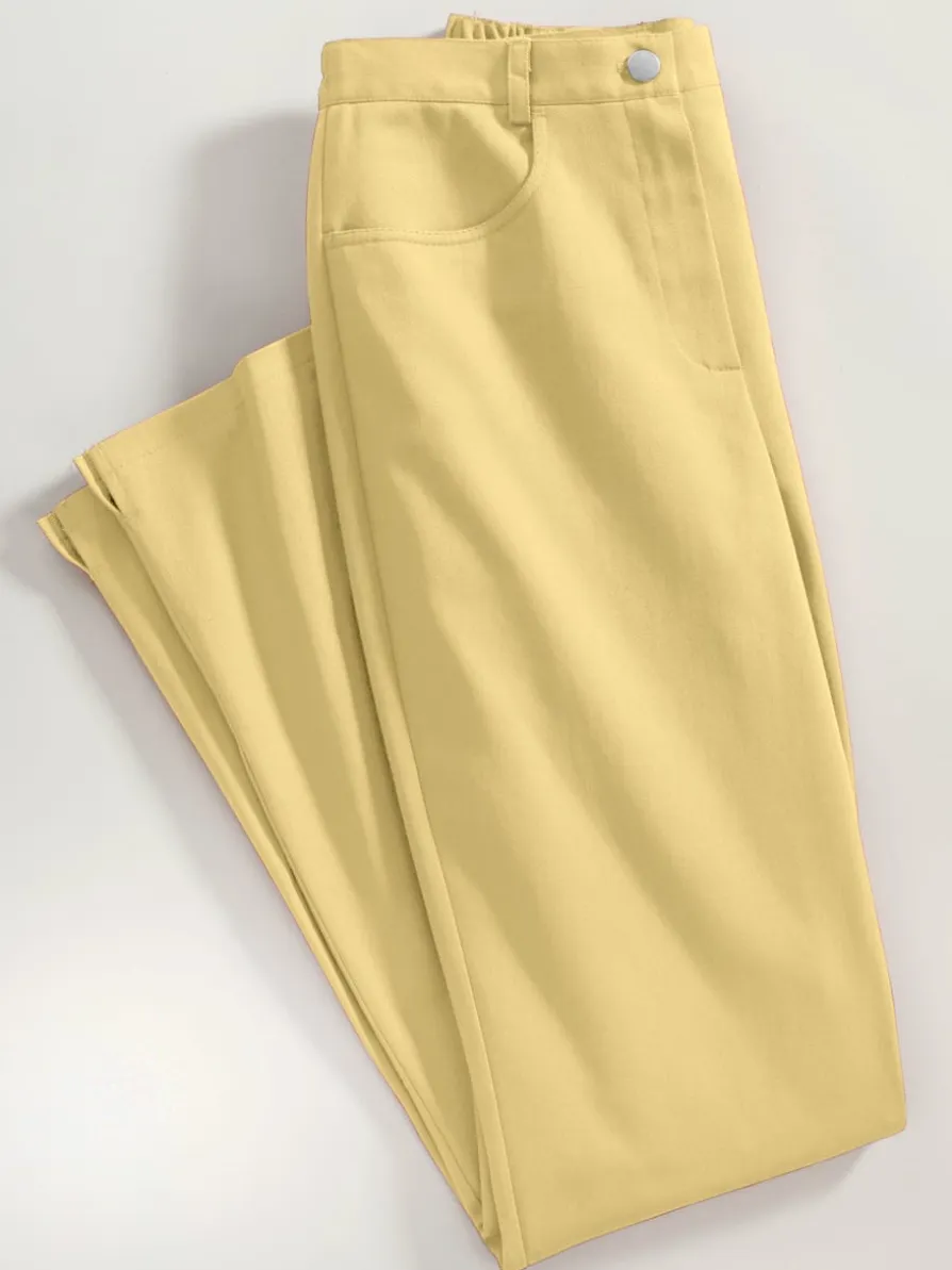Jean femme taille haute coupe flatteuse