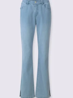Jean fentes aux chevilles